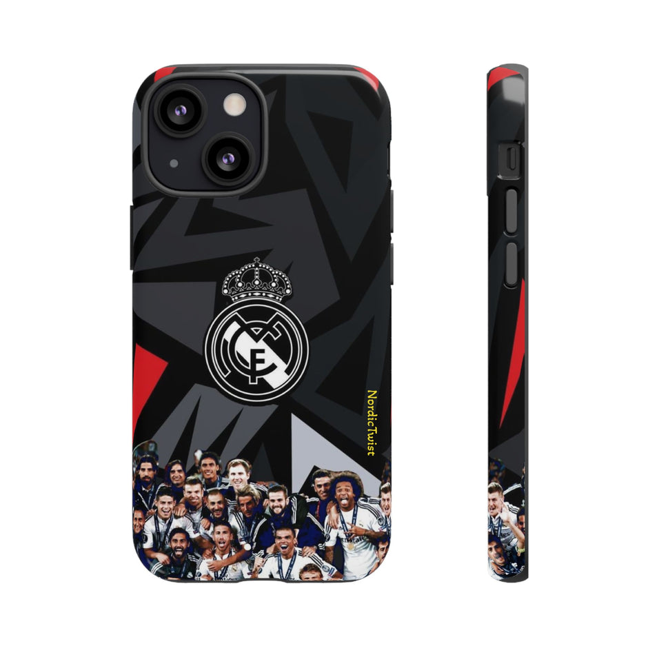 Soccer Team Photo Tough Case – Real Madrid Champions Phone Case