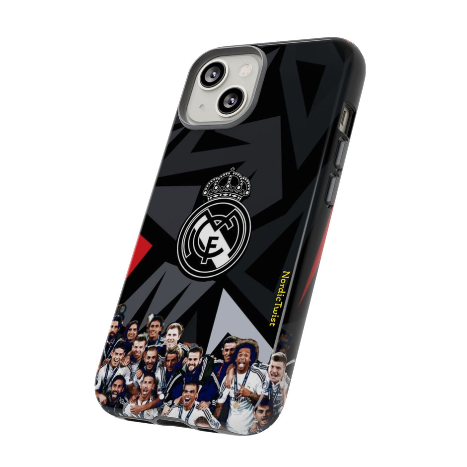 Soccer Team Photo Tough Case – Real Madrid Champions Phone Case