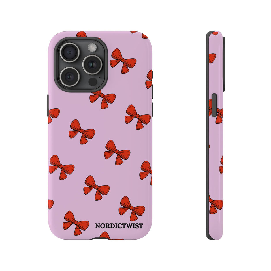 Cute Bow Pattern Phone Case