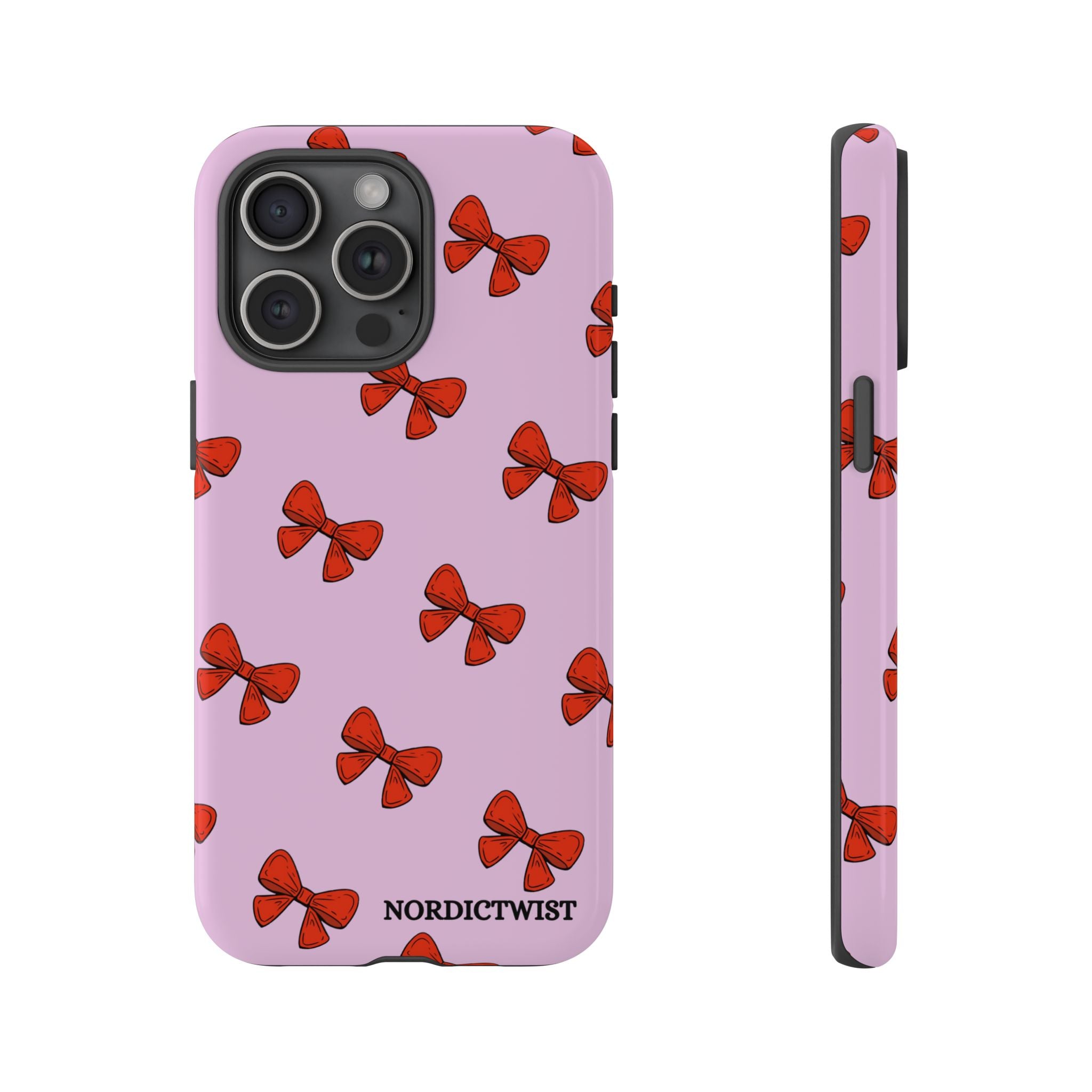 Cute Bow Pattern Phone Case