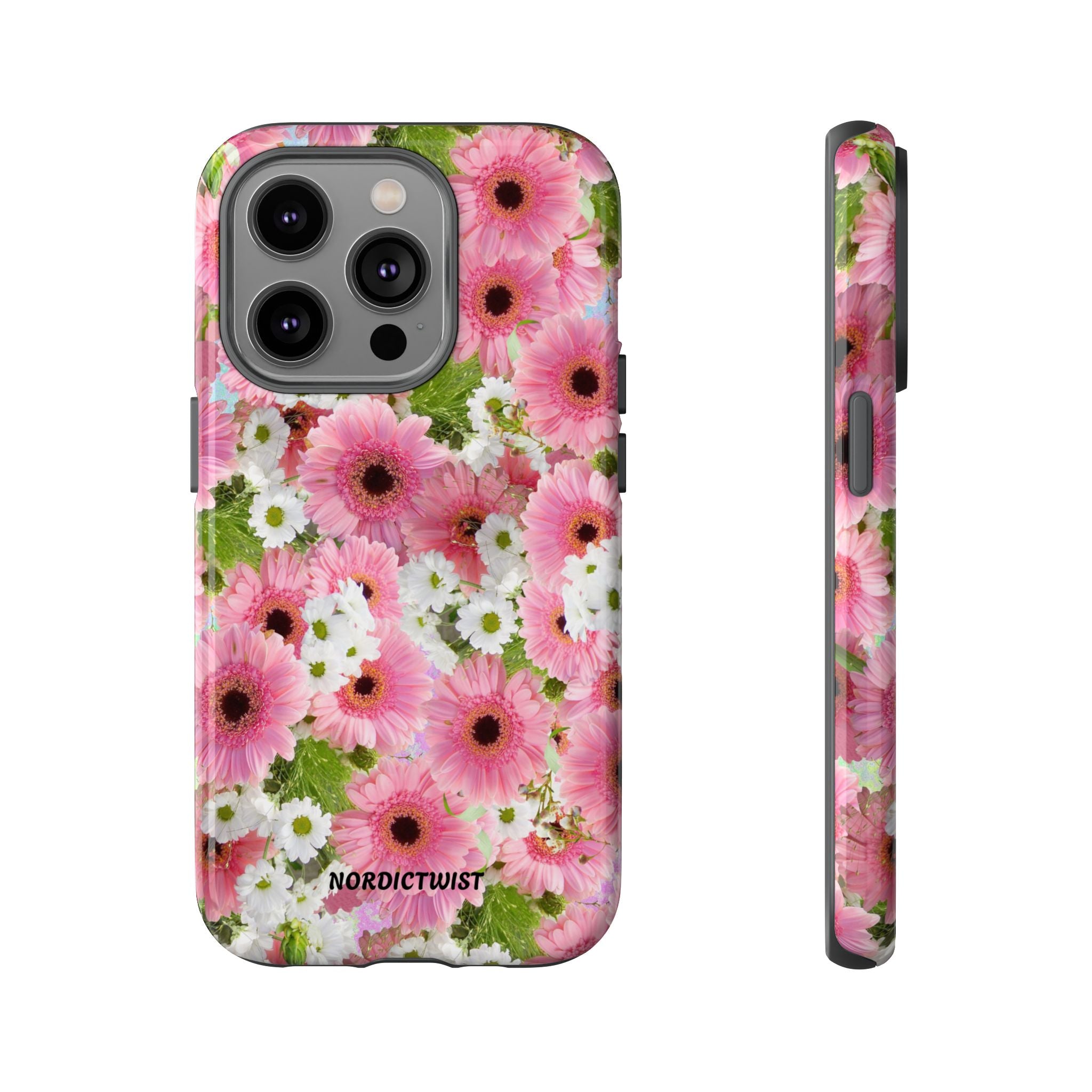 Floral Tough Phone Case - Colorful Flower Design for Nature Lovers
