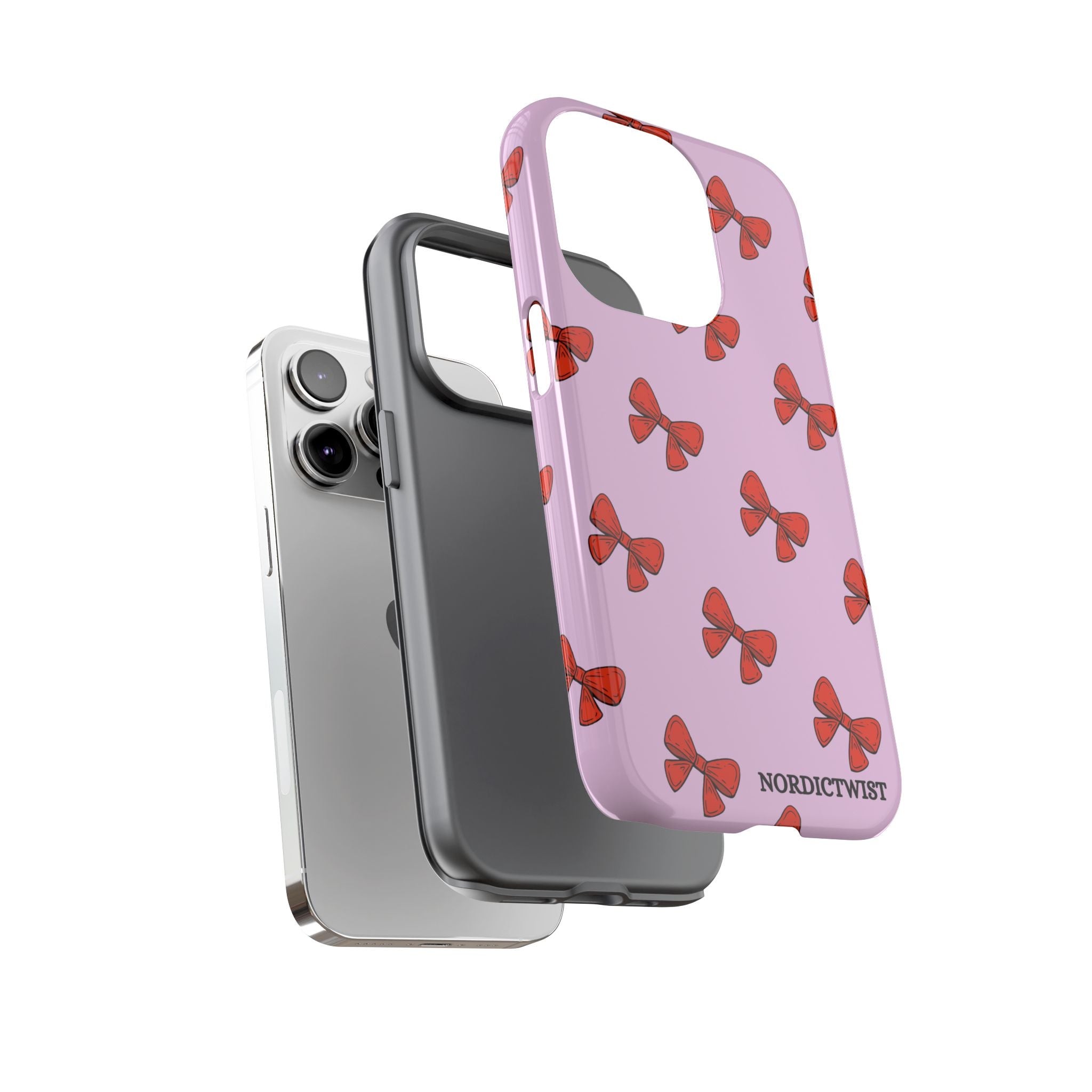 Cute Bow Pattern Phone Case