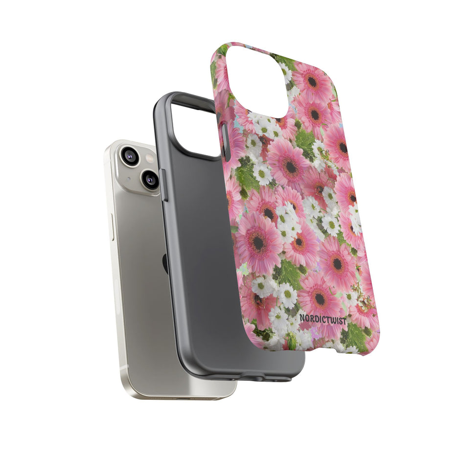 Floral Tough Phone Case - Colorful Flower Design for Nature Lovers