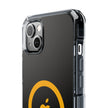 MagSafe Clear Phone Case – Yellow Ring Magnetic Impact Protection