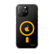 MagSafe Clear Phone Case – Yellow Ring Magnetic Impact Protection