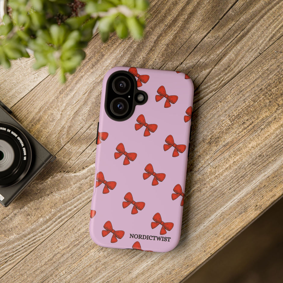 Cute Bow Pattern Phone Case