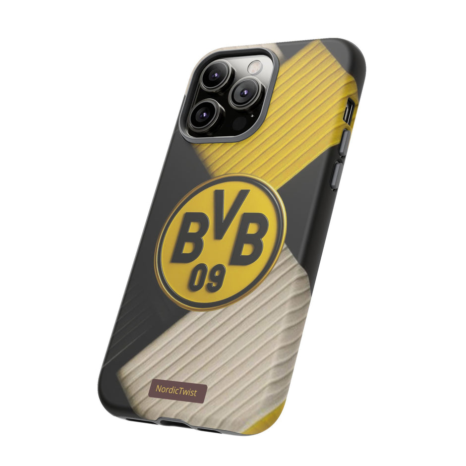 BVB 09 Tough Phone Case - Durable Protection with Bold Black and Yellow Design