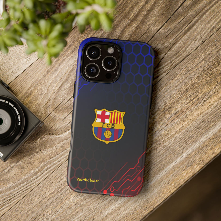 FC Barcelona Tough Phone Case — Protective Soccer Club iPhone Cover