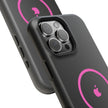 MagSafe Magnetic Impact-Resistant Phone Case — Pink Ring Design
