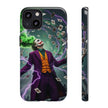 Joker Chaos Tough Phone Case — Electric Cards Graphic iPhone Case