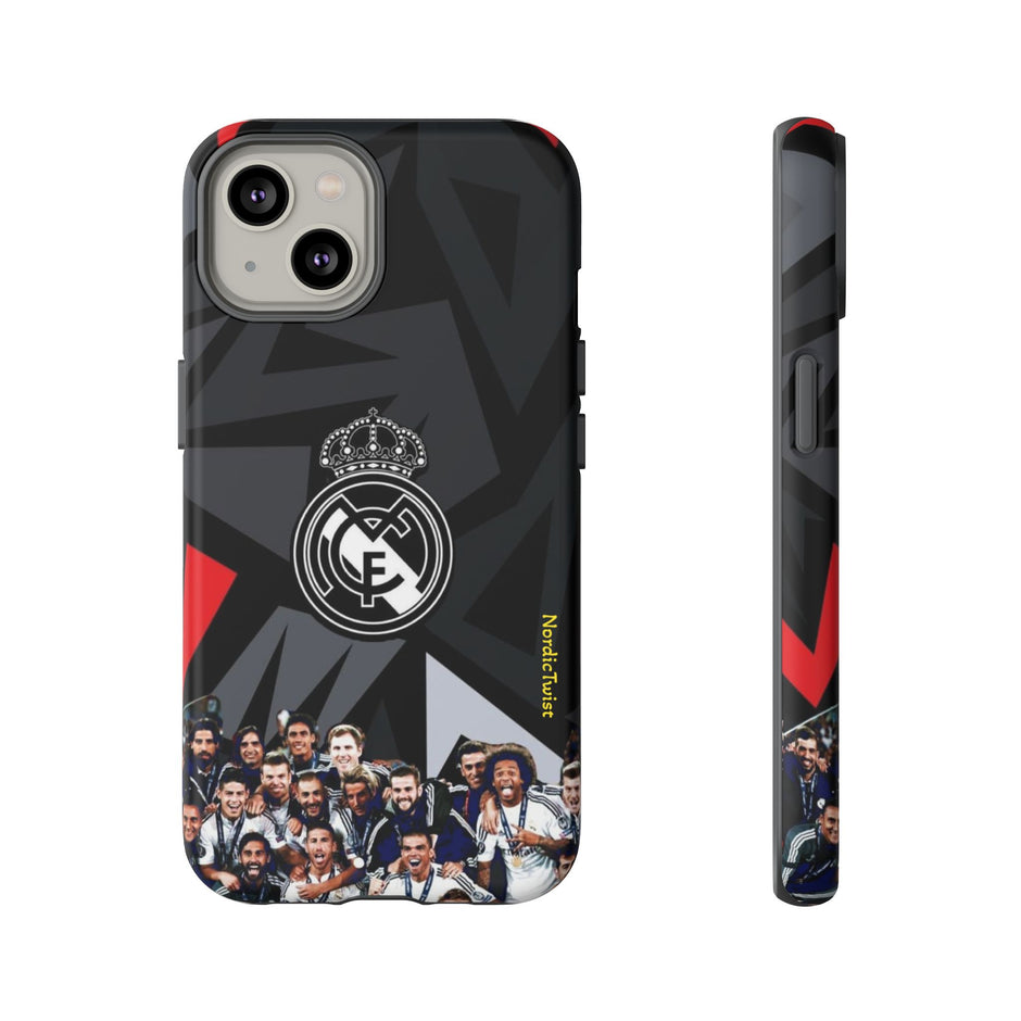 Soccer Team Photo Tough Case – Real Madrid Champions Phone Case