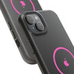 MagSafe Magnetic Impact-Resistant Phone Case — Pink Ring Design