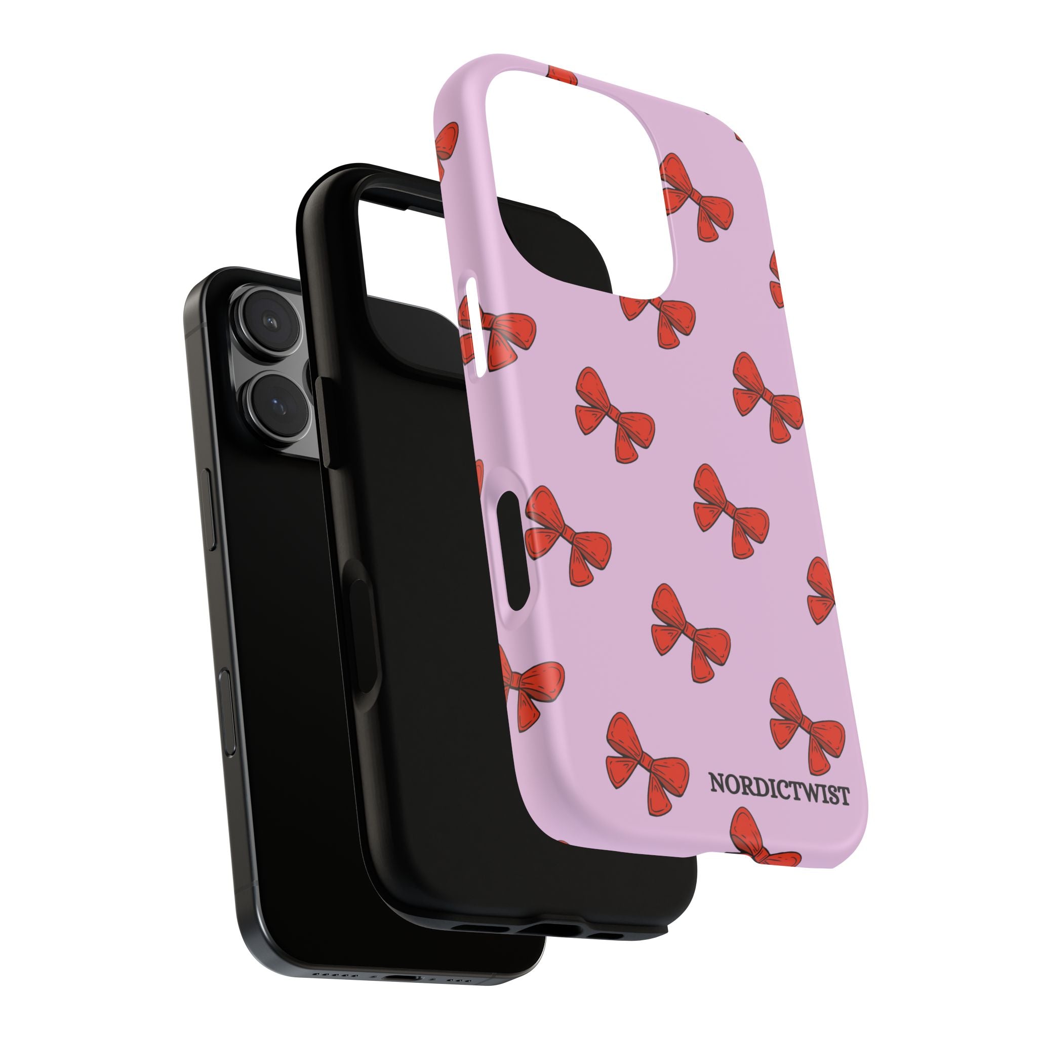 Cute Bow Pattern Phone Case