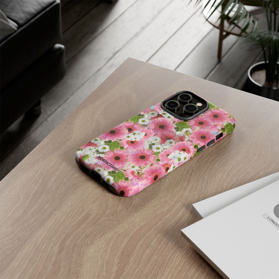 Floral Tough Phone Case - Colorful Flower Design for Nature Lovers