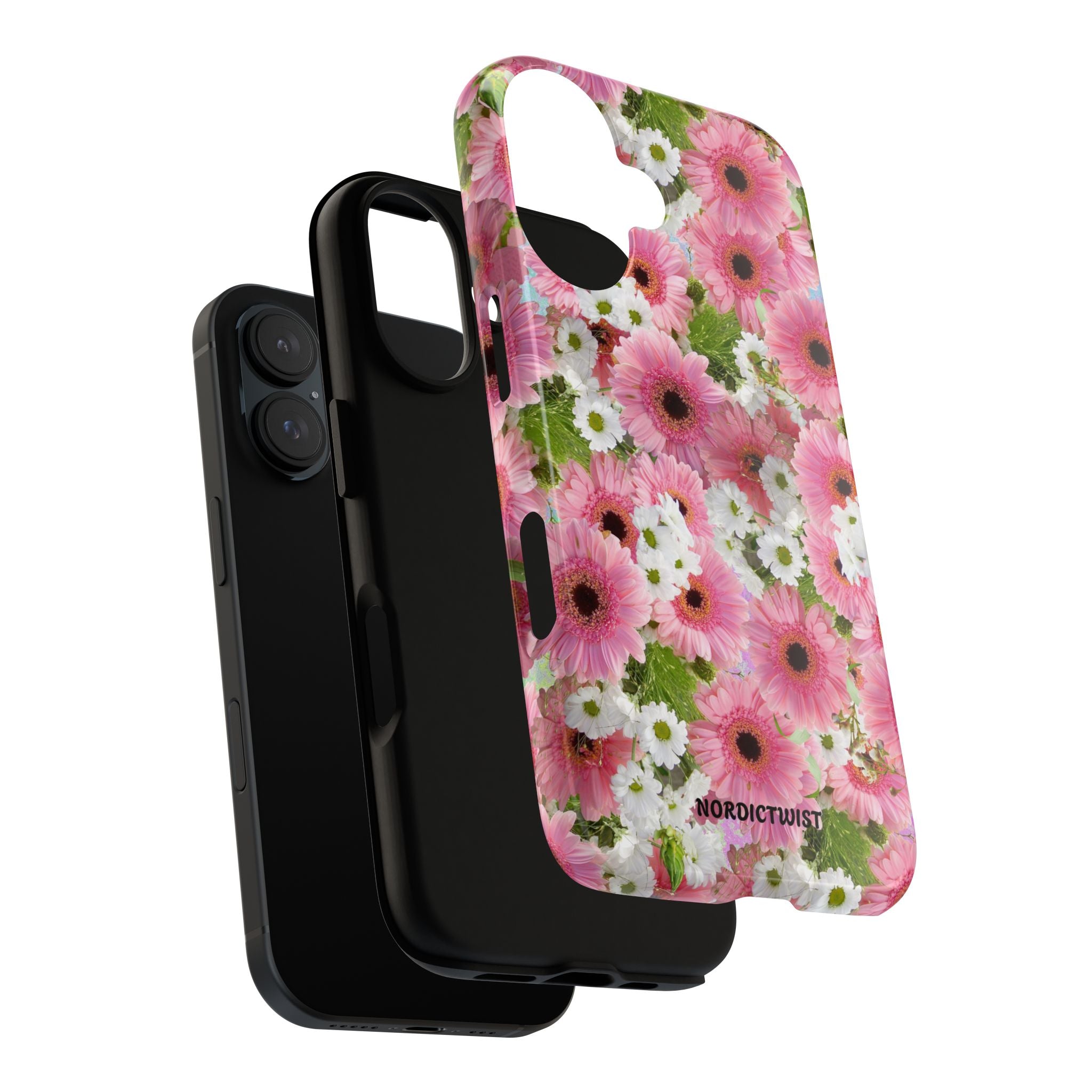 Floral Tough Phone Case - Colorful Flower Design for Nature Lovers
