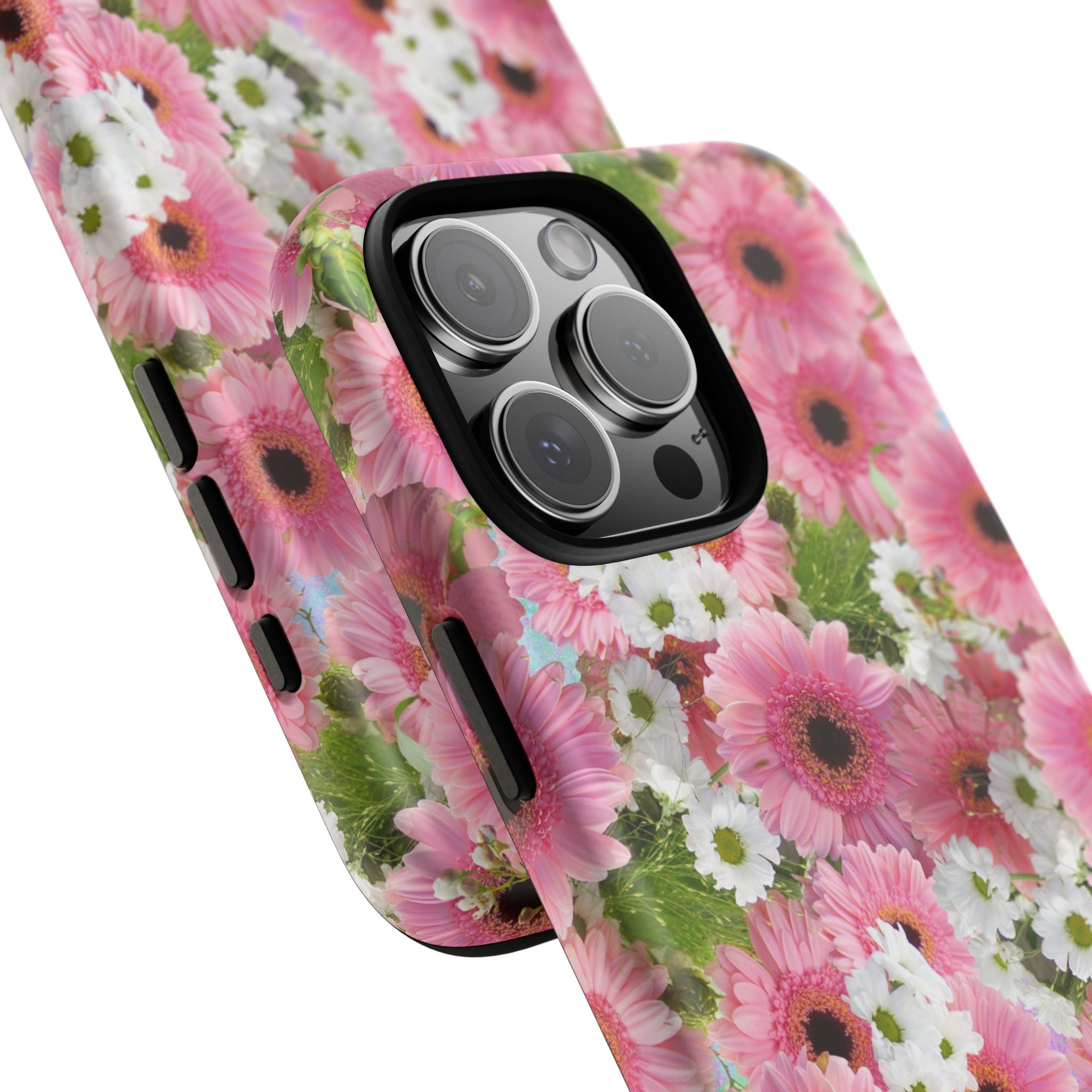 Floral Tough Phone Case - Colorful Flower Design for Nature Lovers