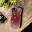 Cherry Bow Phone Case — Cute Red Gradient Protective Cover