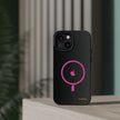 MagSafe Magnetic Impact-Resistant Phone Case — Pink Ring Design