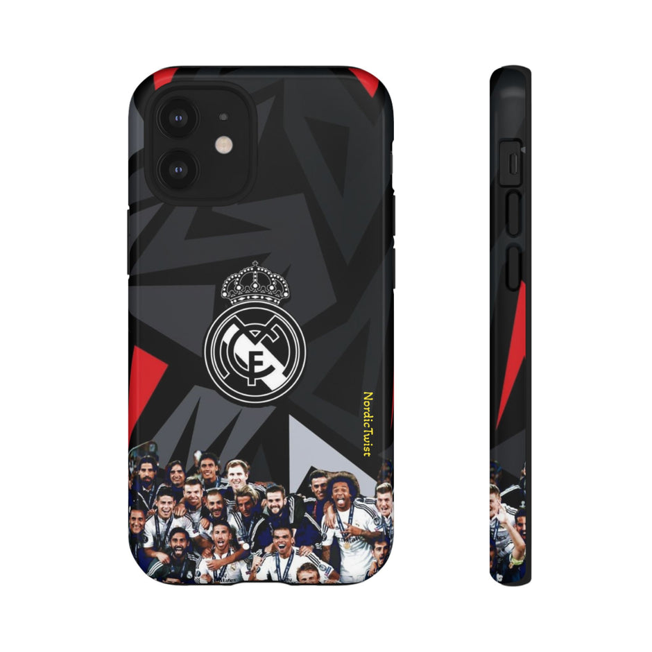 Soccer Team Photo Tough Case – Real Madrid Champions Phone Case