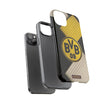 BVB 09 Tough Phone Case - Durable Protection with Bold Black and Yellow Design