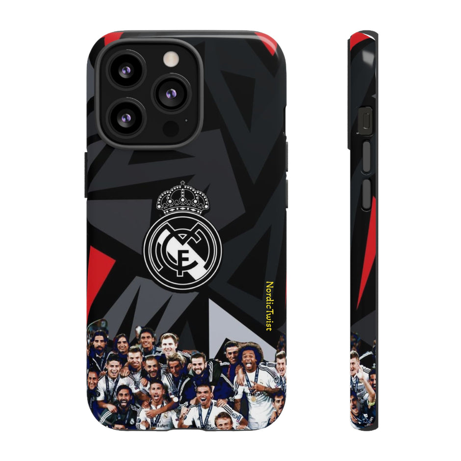 Soccer Team Photo Tough Case – Real Madrid Champions Phone Case