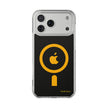 MagSafe Clear Phone Case – Yellow Ring Magnetic Impact Protection