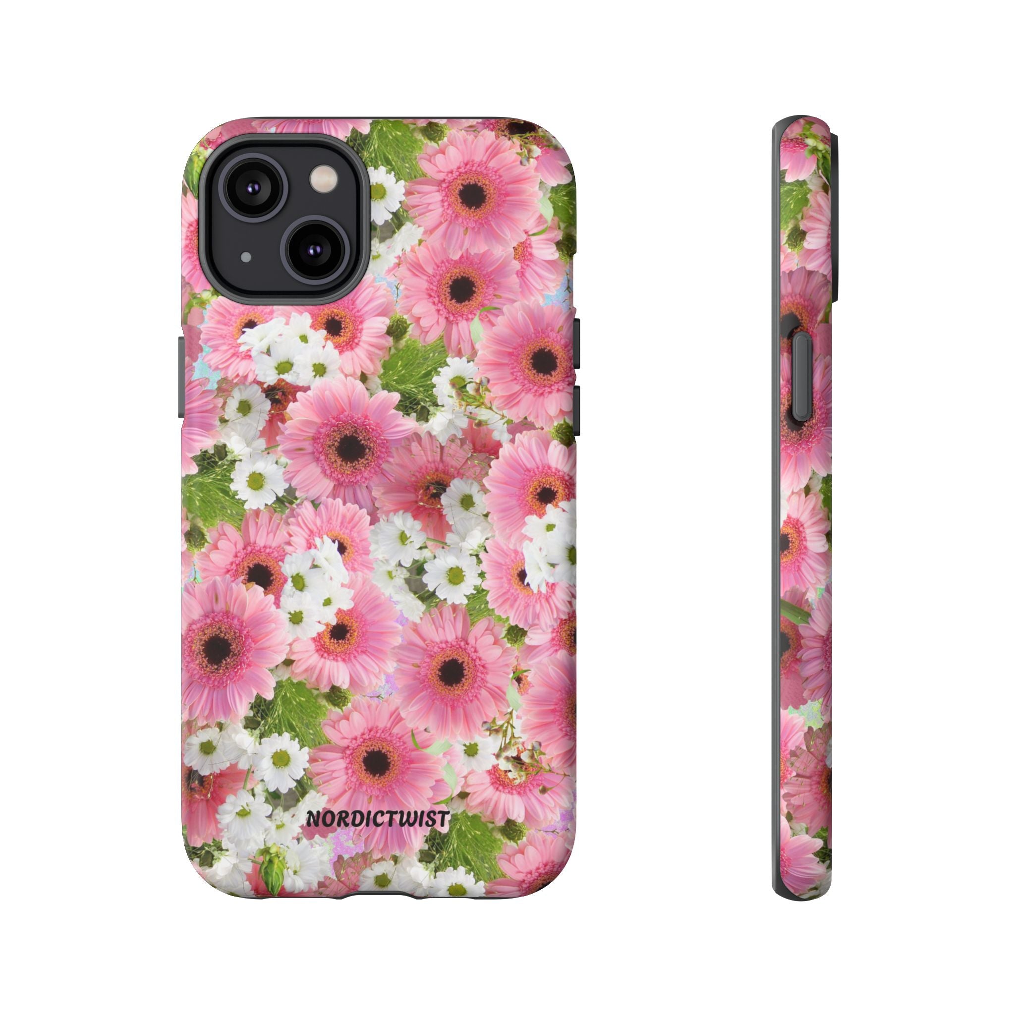 Floral Tough Phone Case - Colorful Flower Design for Nature Lovers
