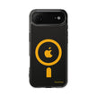 MagSafe Clear Phone Case – Yellow Ring Magnetic Impact Protection
