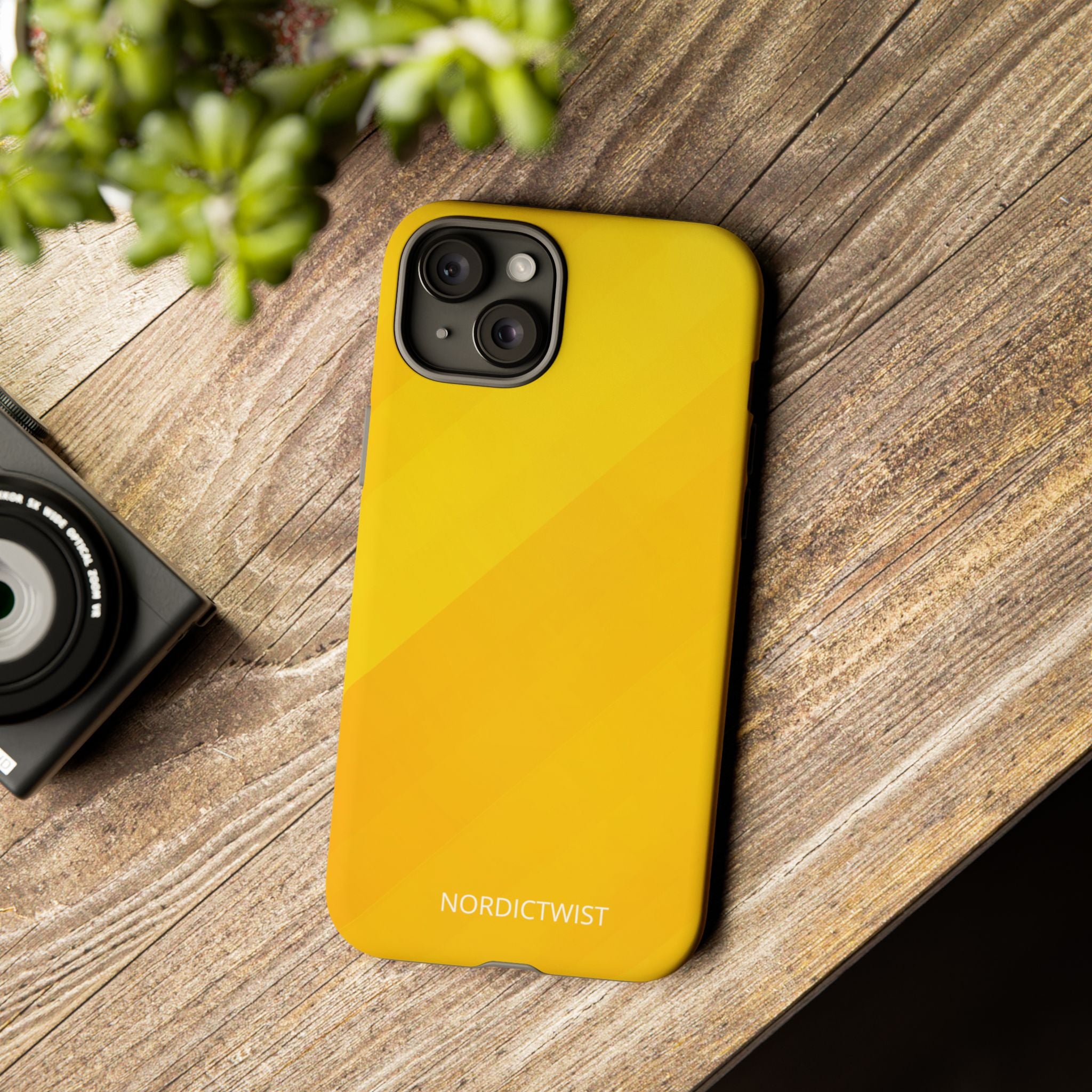 Durable Yellow Phone Case - Tough Protection for Your Device