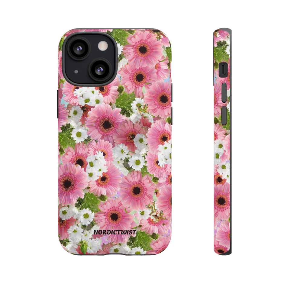 Floral Tough Phone Case - Colorful Flower Design for Nature Lovers