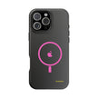 MagSafe Magnetic Impact-Resistant Phone Case — Pink Ring Design