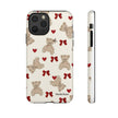 Teddy Bear Hearts Phone Case