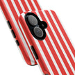 Red Striped Phone Case - Tough Cases for Stylish Protection