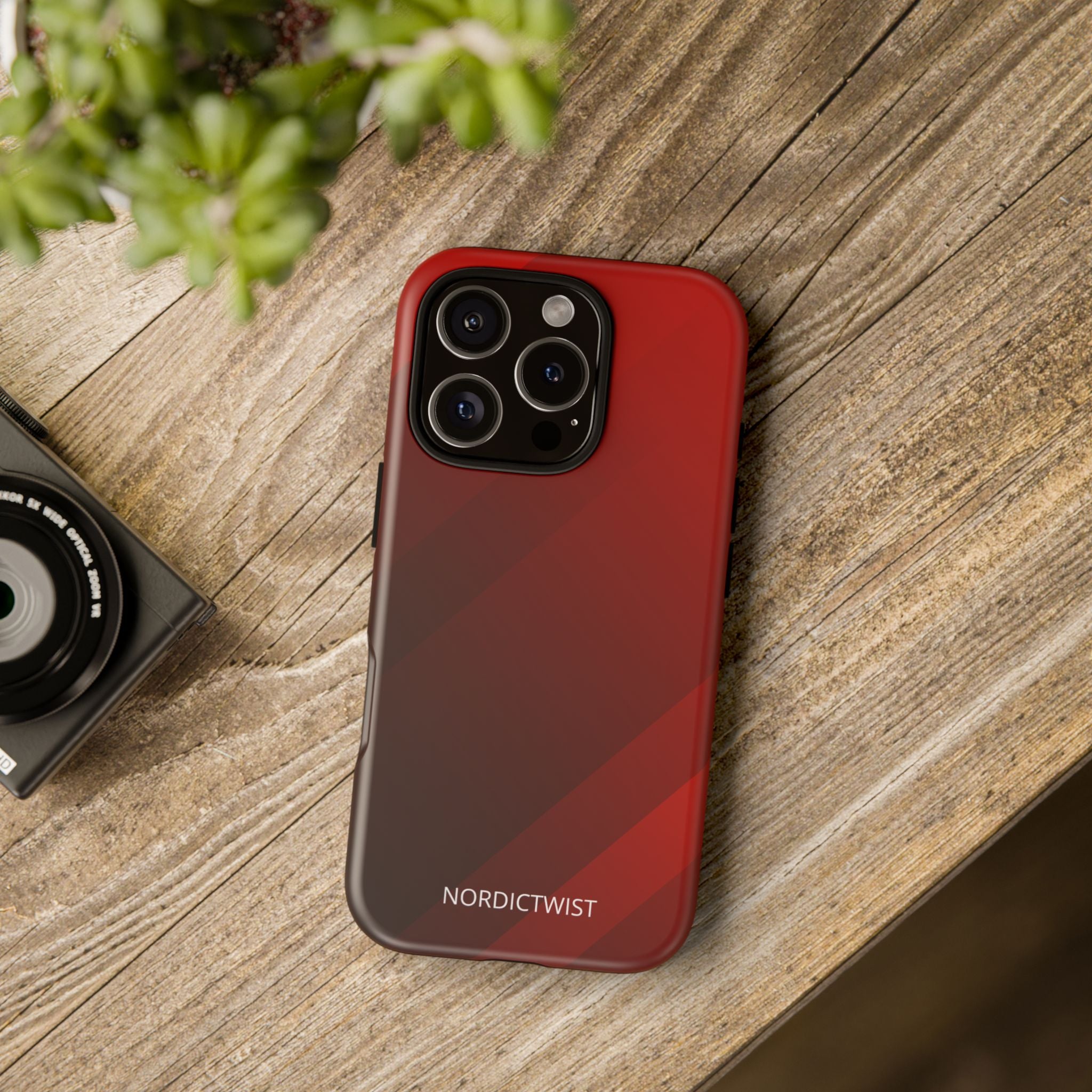 Durable Red Phone Case - Tough Protection for Your Device