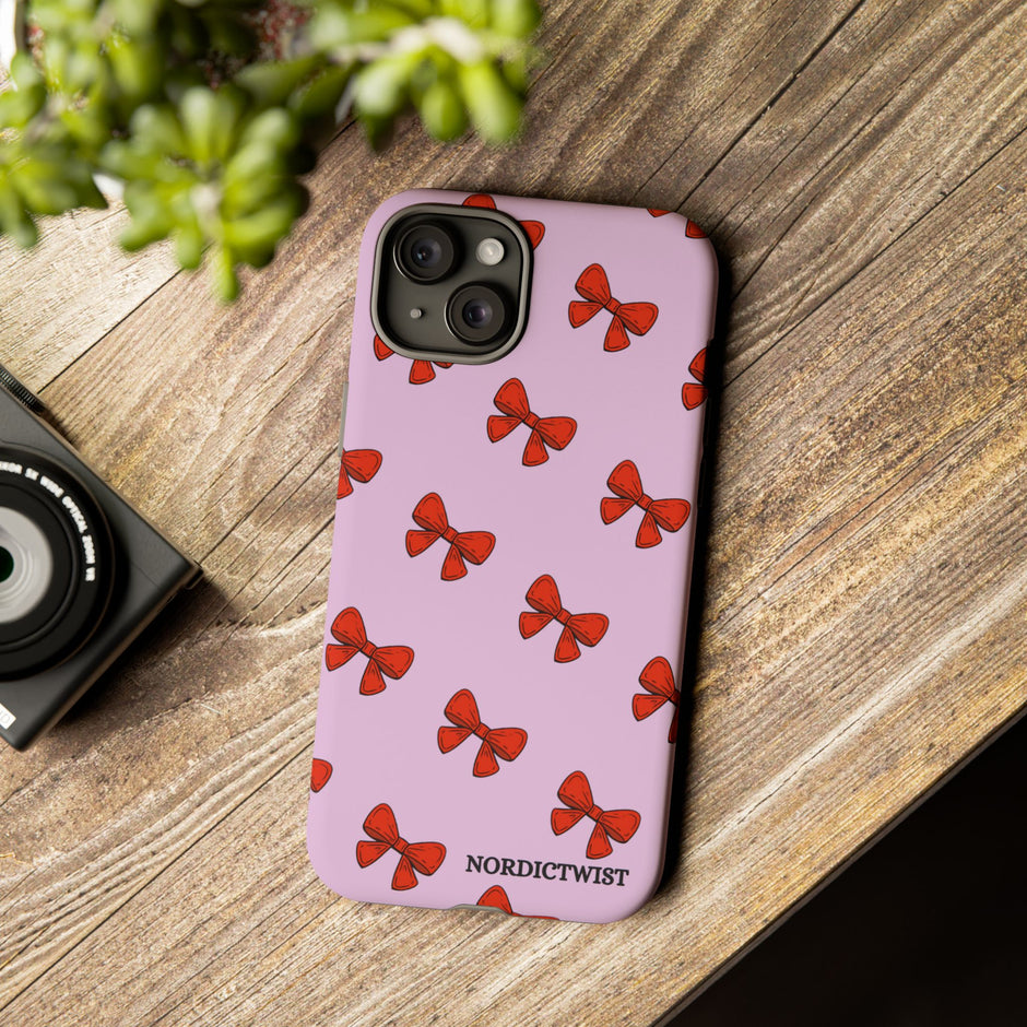 Cute Bow Pattern Phone Case
