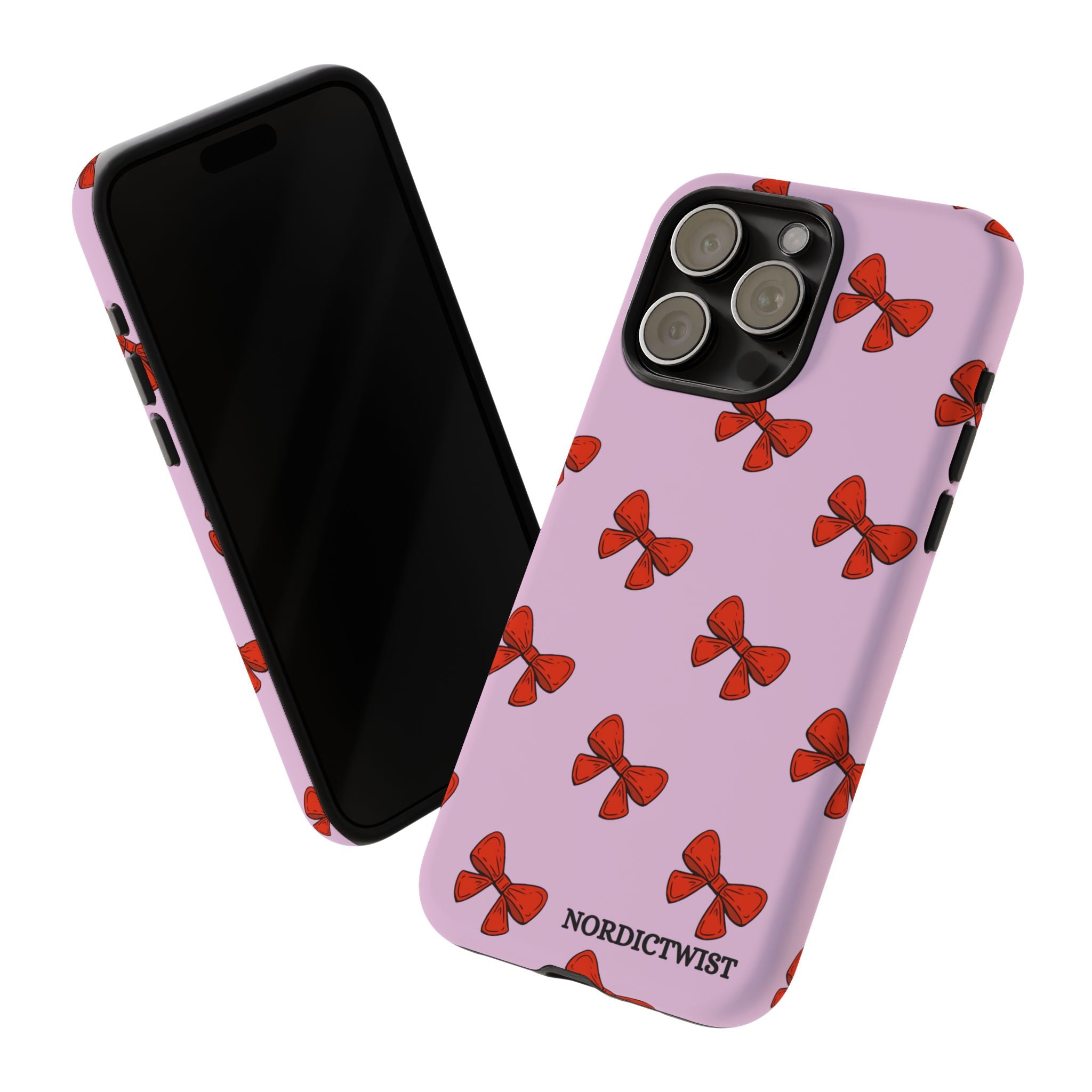 Cute Bow Pattern Phone Case