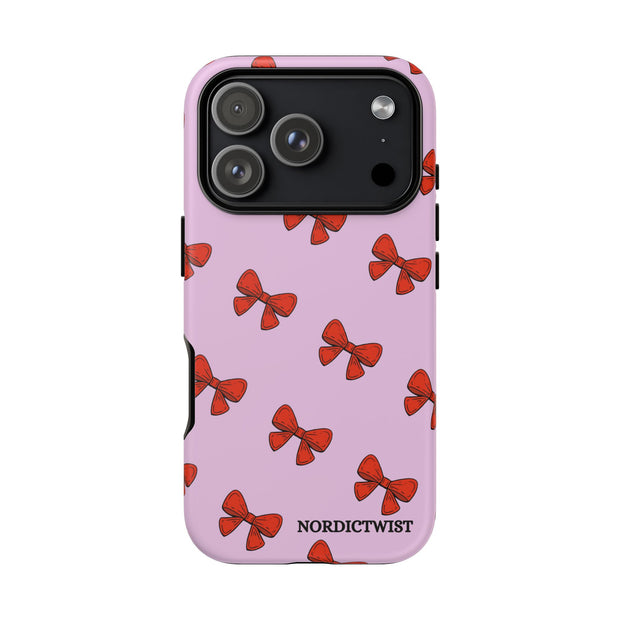 Cute Bow Pattern Phone Case