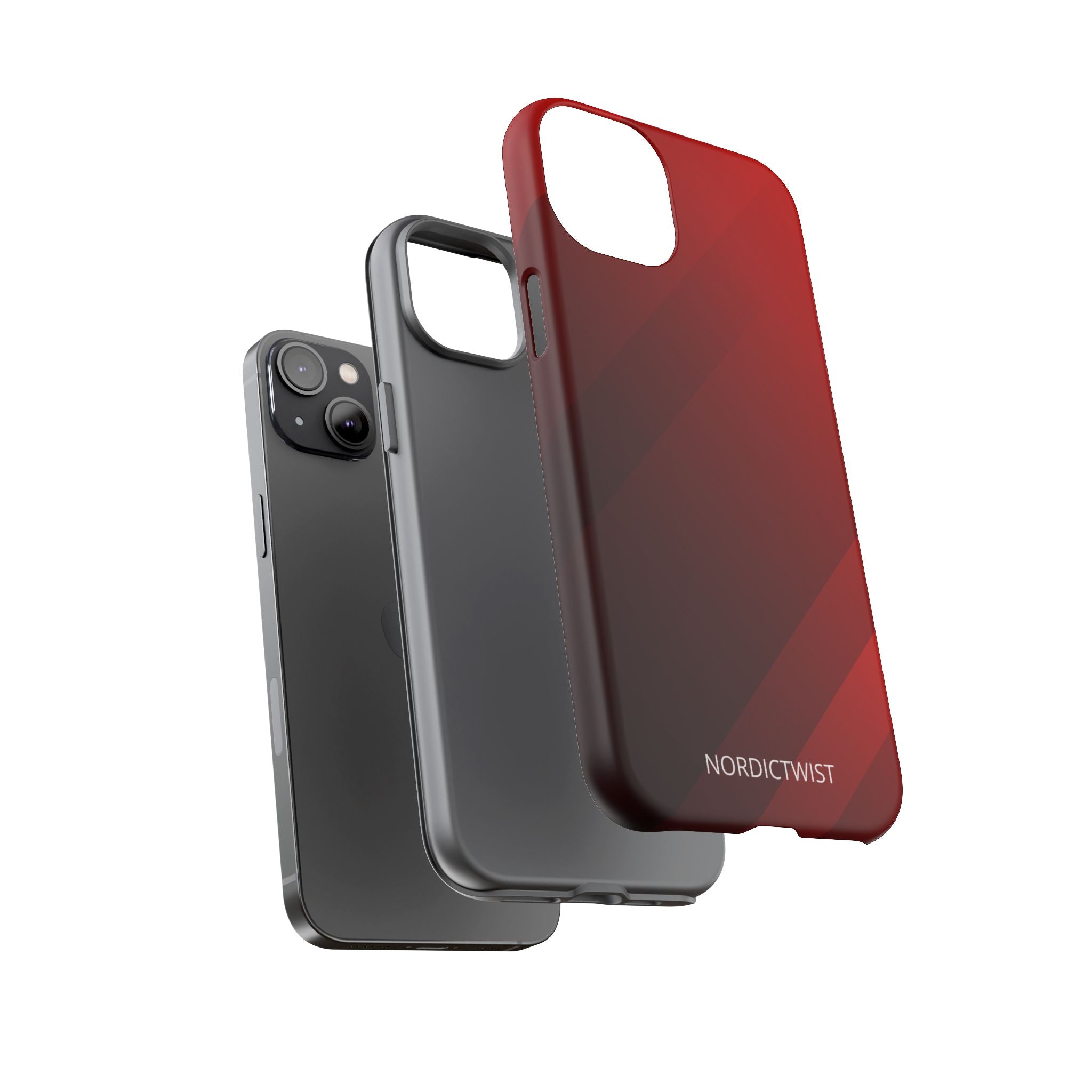 Durable Red Phone Case - Tough Protection for Your Device