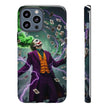 Joker Chaos Tough Phone Case — Electric Cards Graphic iPhone Case