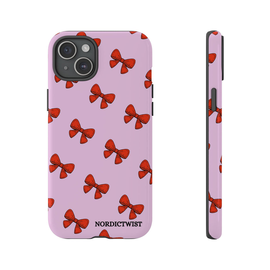 Cute Bow Pattern Phone Case