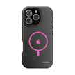MagSafe Magnetic Impact-Resistant Phone Case — Pink Ring Design