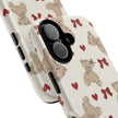 Teddy Bear Hearts Phone Case