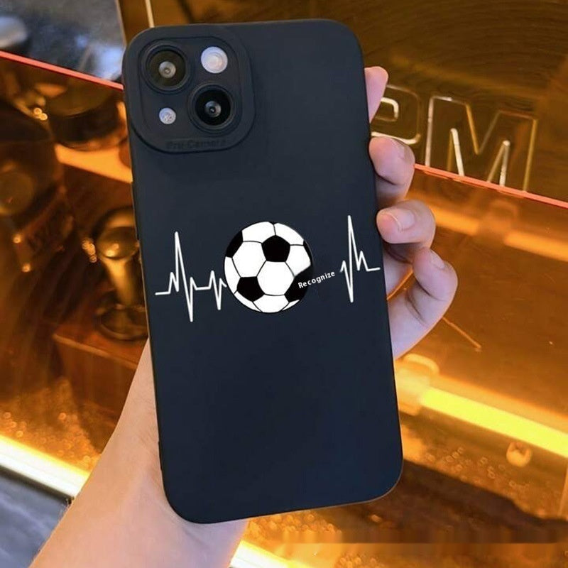 Fotbolls mönstrad skal