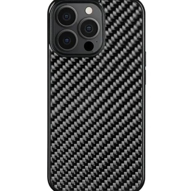 Ultratunt mobilskal i kolfibertwill