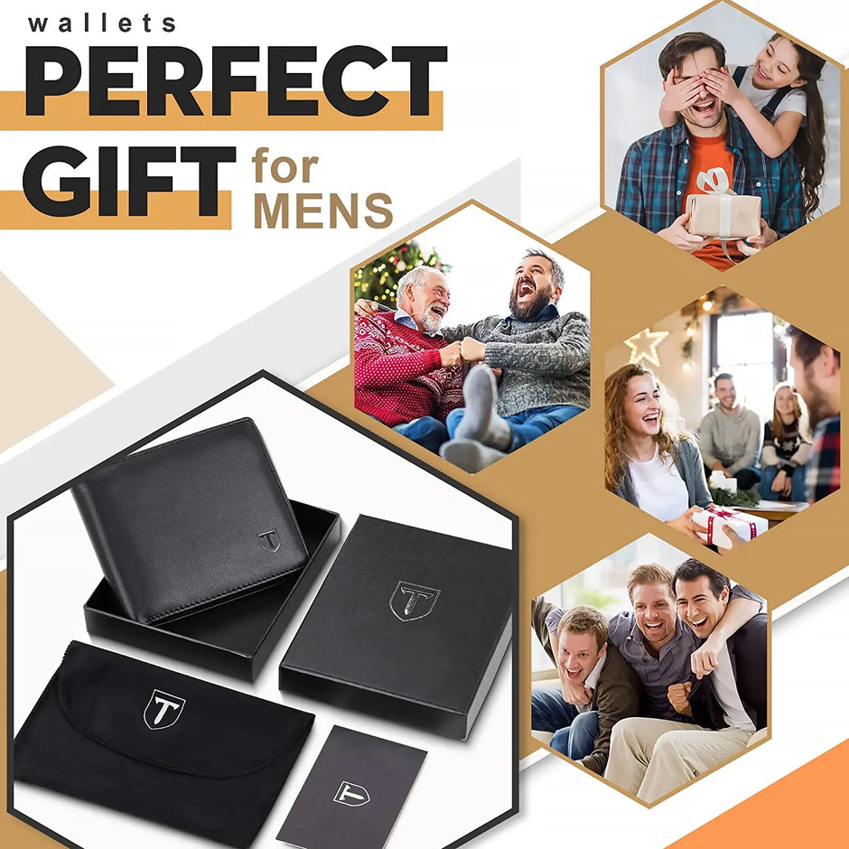 Stilren plånbok i äkta koskinn – Funktionell och hållbar