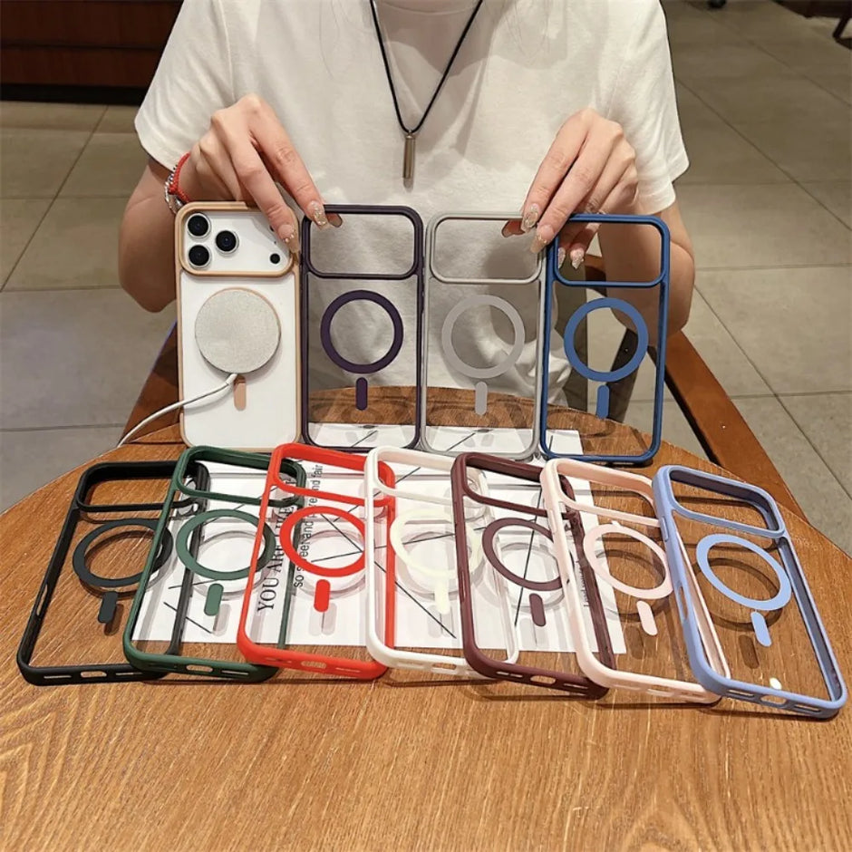 Luxury Magnetic Shockproof  Case for iPhone
