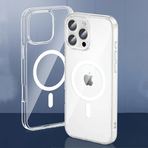 Magnetic Transparent Phone Case