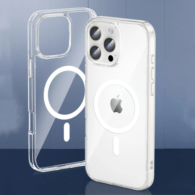 Magnetic Transparent Phone Case