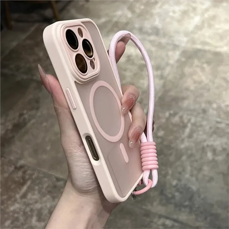 Clear Matte Magnetic Case