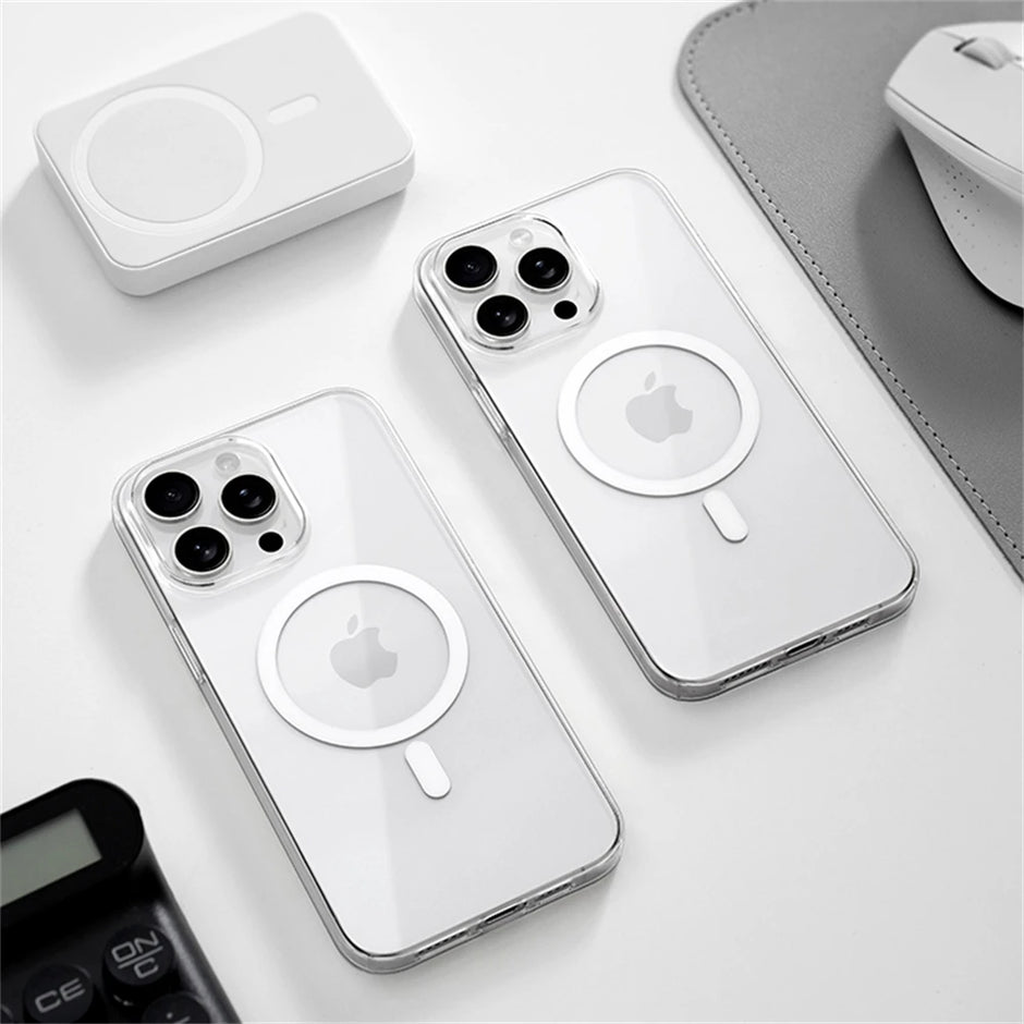 Transparent Magnetiskt Mobilskal